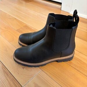 Nisolo Go-To Lug Chelsea Boot 2.0 Black Size 9